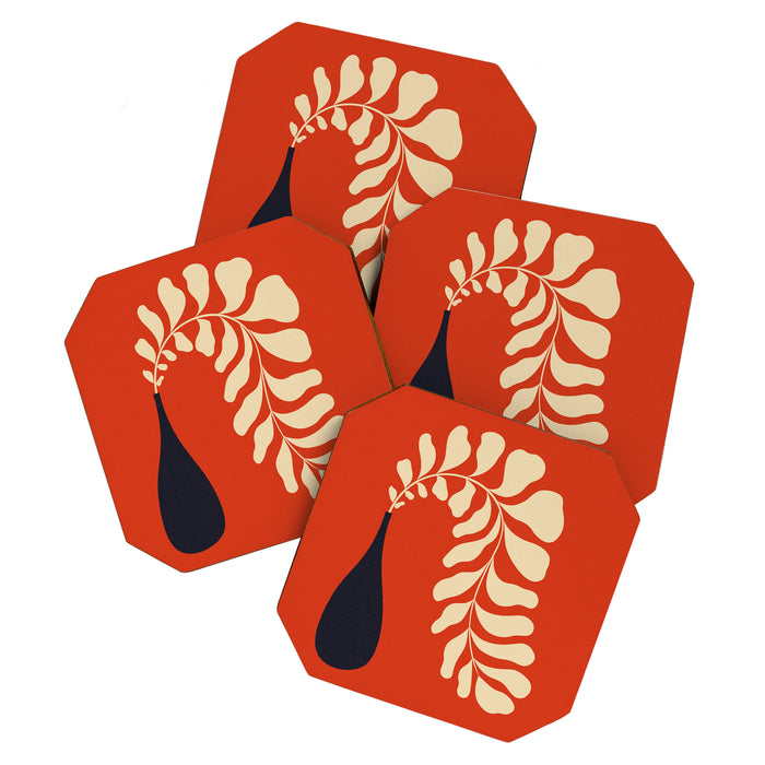 Lazy Plant #2 Coaster Gallery Image 1