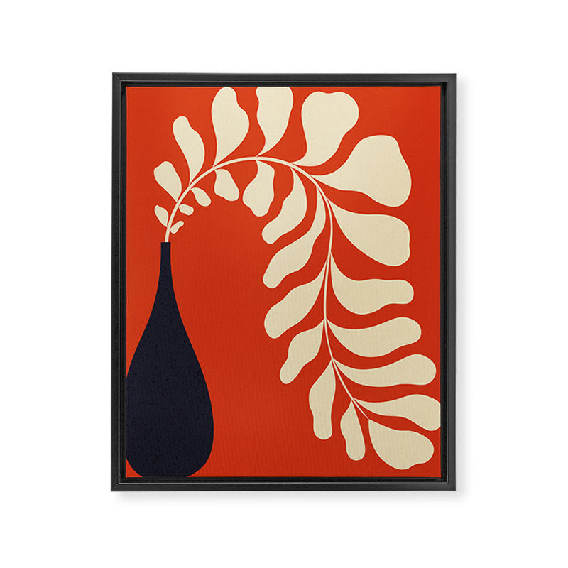Lazy Plant #2 Framed Canvas Print Gallery Image 8