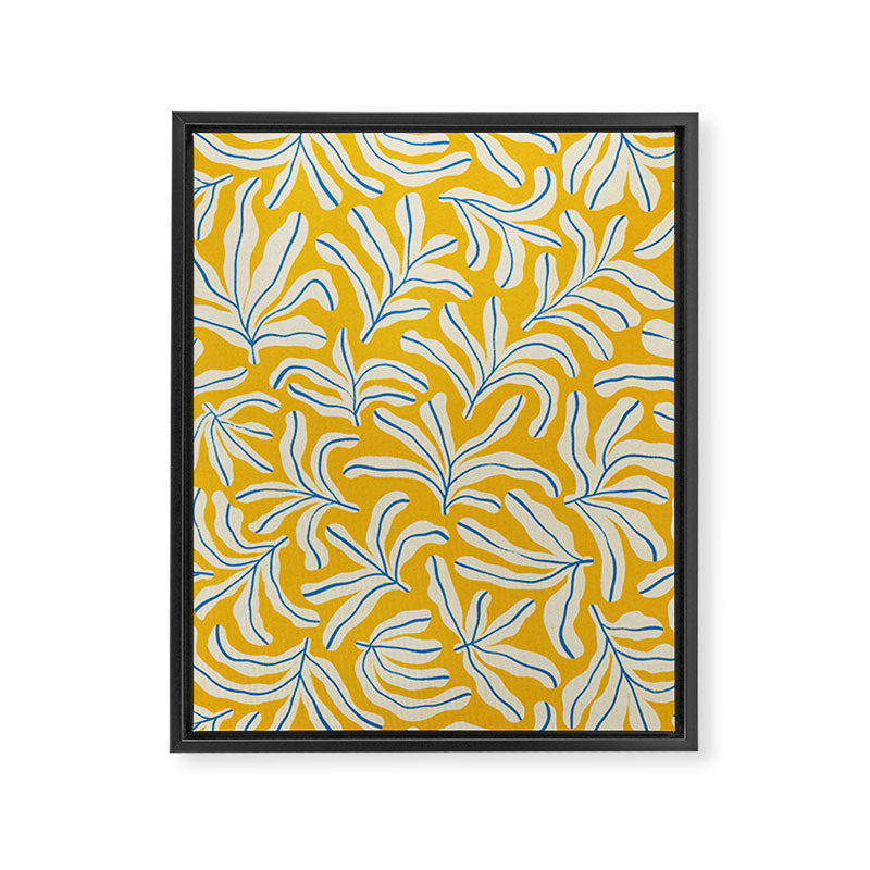 Lazy Summer Pattern #1 Framed Canvas Print Gallery Image 6