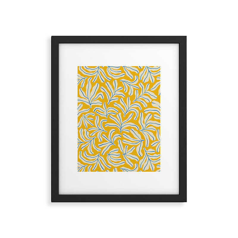 Lazy Summer Pattern #1 Framed Art Print Gallery Image 5