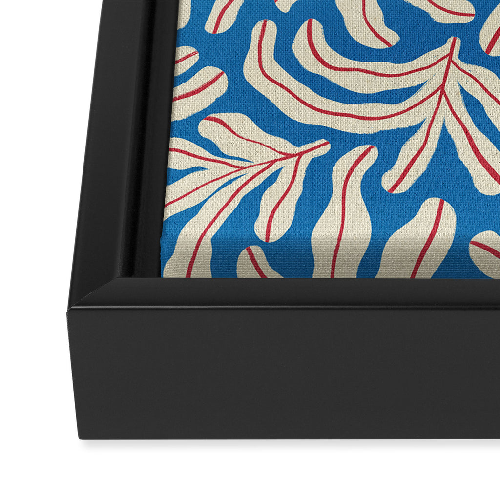 Lazy Summer Pattern #2 Framed Canvas Print Gallery Image 3