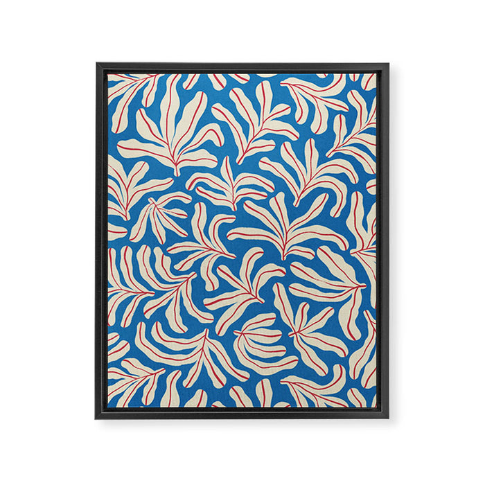 Lazy Summer Pattern #2 Framed Canvas Print Gallery Image 1