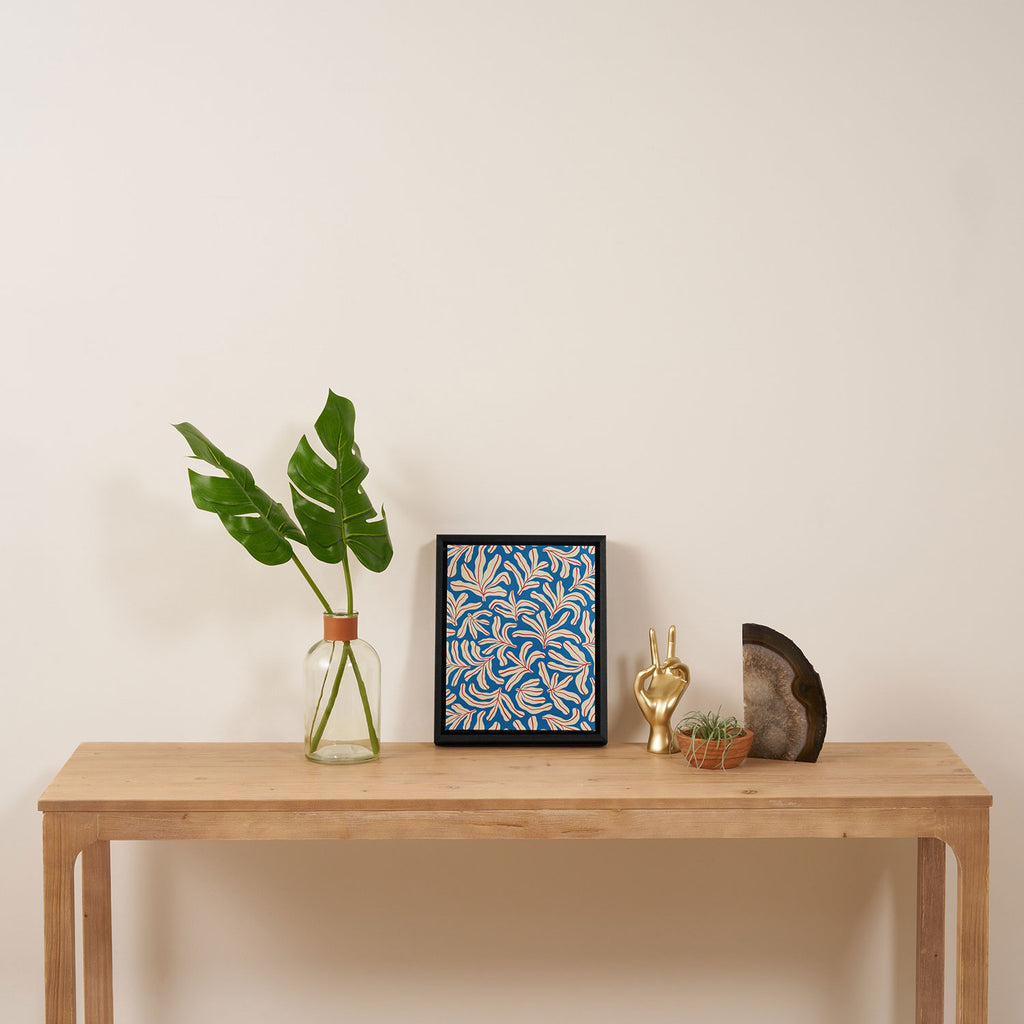 Lazy Summer Pattern #2 Framed Canvas Print Gallery Image 4