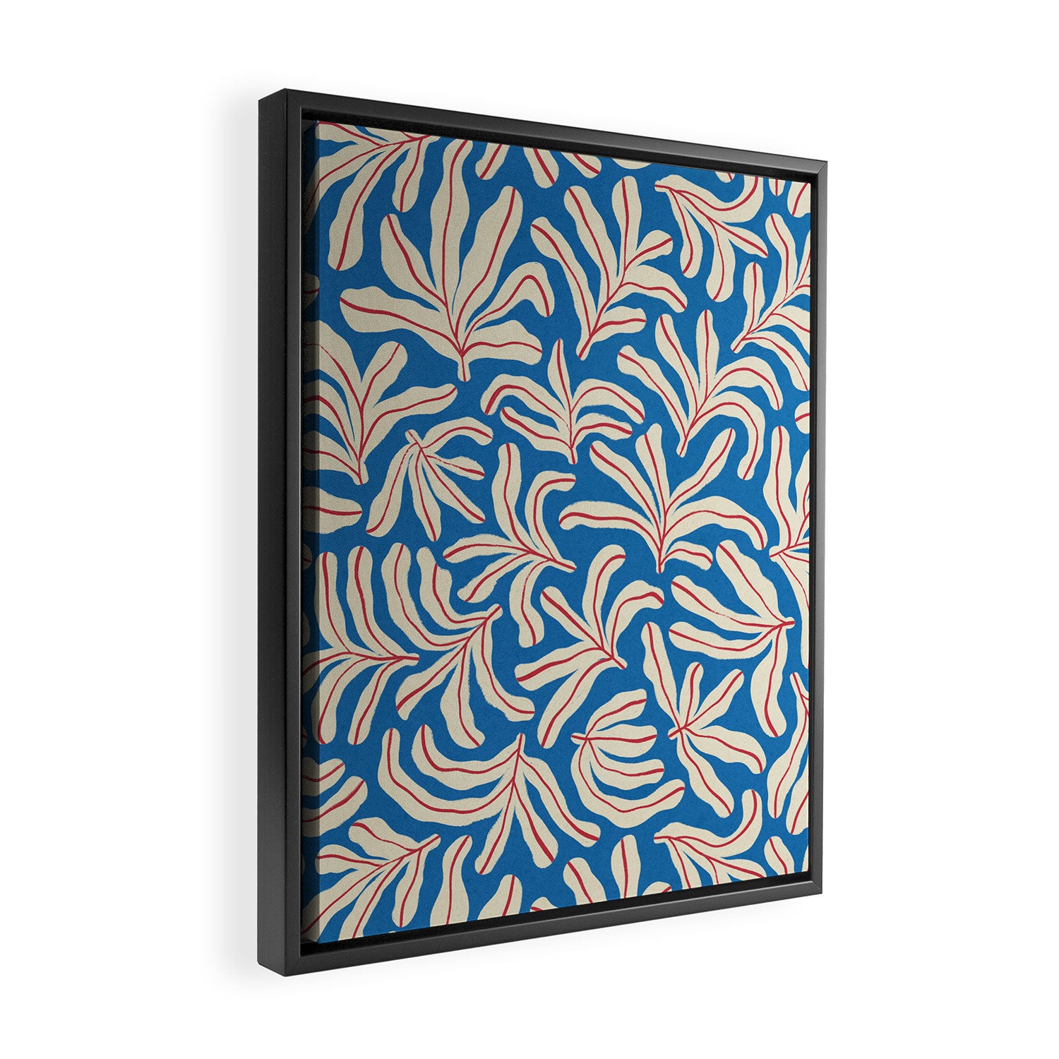 Lazy Summer Pattern #2 Framed Canvas Print Gallery Image 2