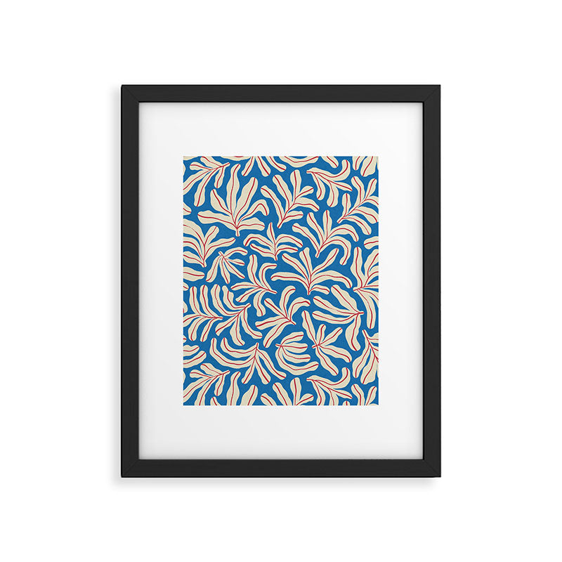 Lazy Summer Pattern #2 Framed Art Print Gallery Image 5