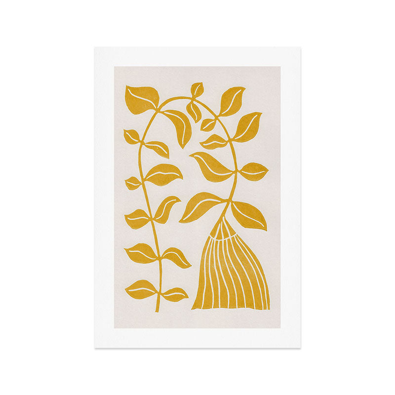 Leafy Cascade Art Print Gallery Image 1