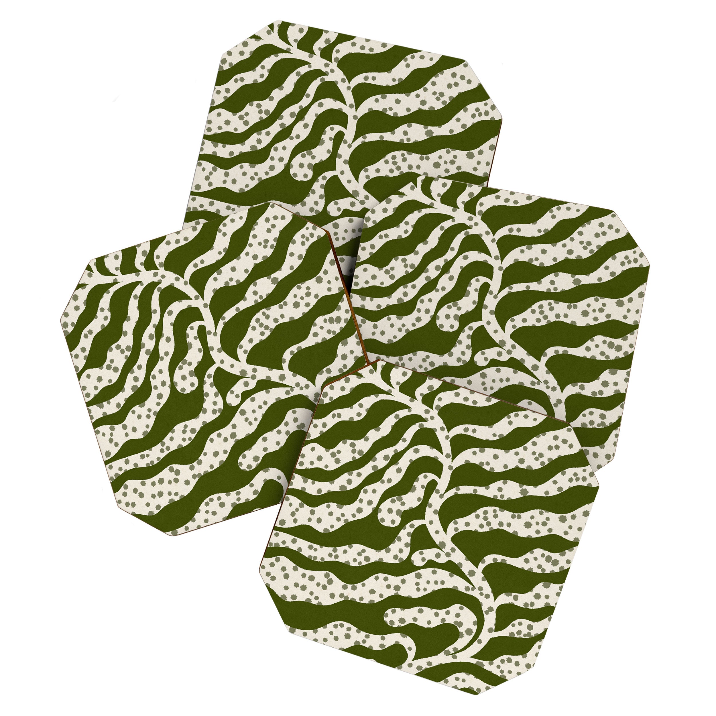 Leafy Plant #1 Coaster Gallery Image 1