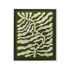 Leafy Plant #1 Framed Canvas Print Gallery Image 6
