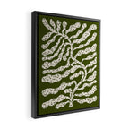 Leafy Plant #1 Framed Canvas Print Gallery Image 2