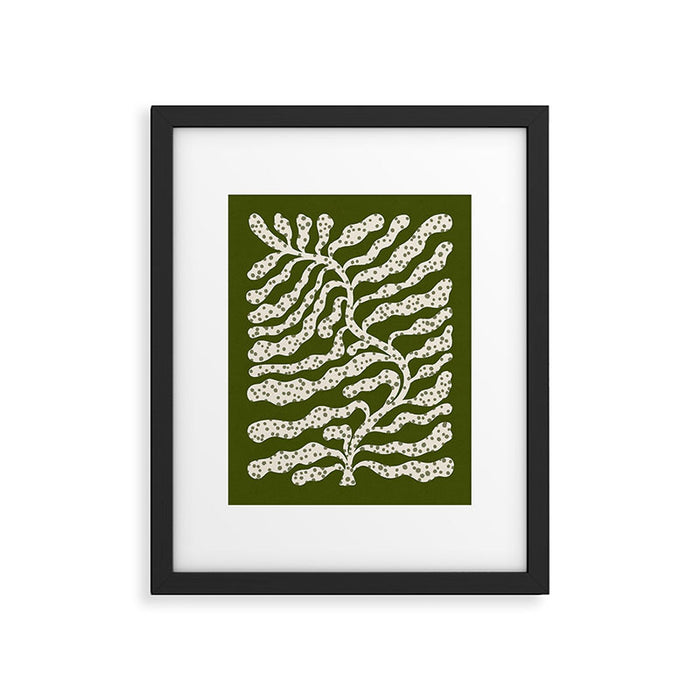 Leafy Plant #1 Framed Art Print Gallery Image 1