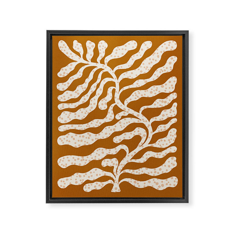 Leafy Plant #2 Framed Canvas Print Gallery Image 6