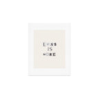 Less is more / Daily Reminder #2 Art Print Gallery Image 1