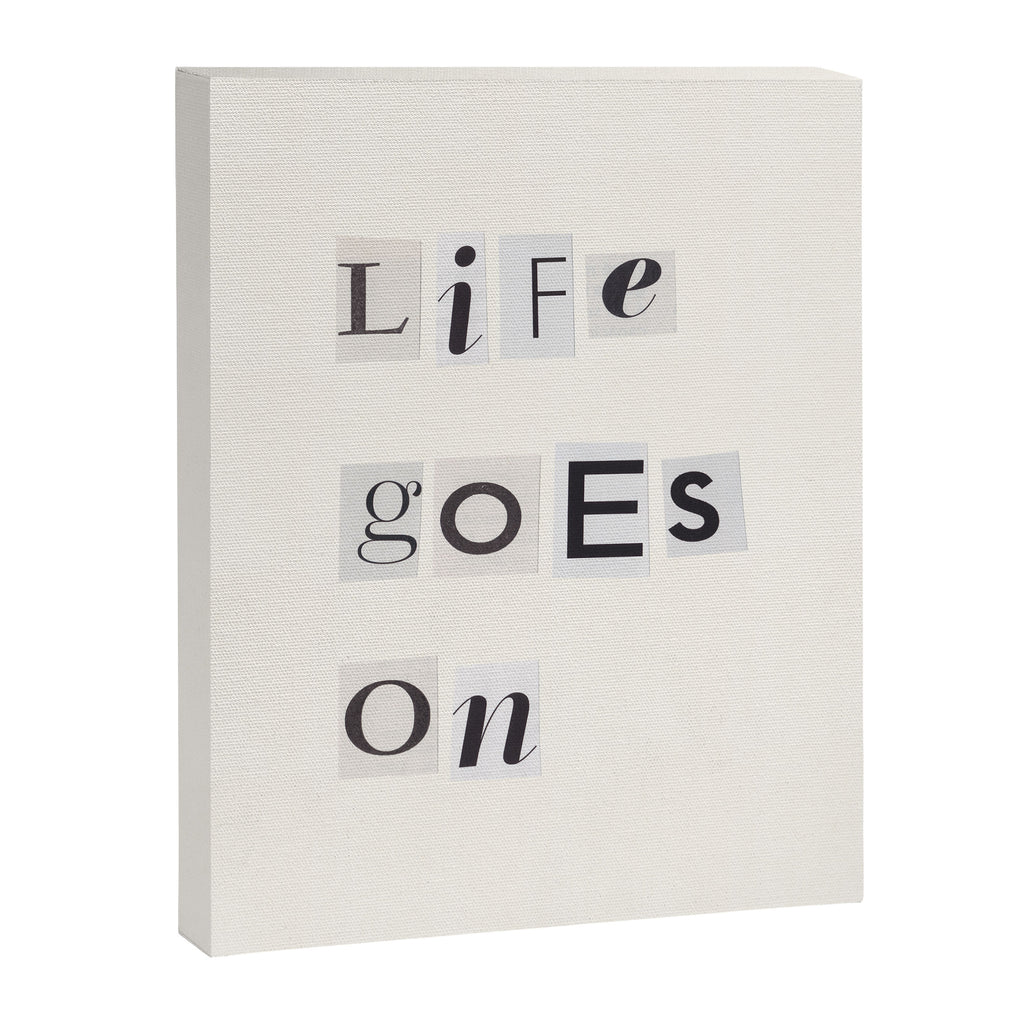 Life goes on / Daily Reminder #3 Canvas Print Gallery Image 6