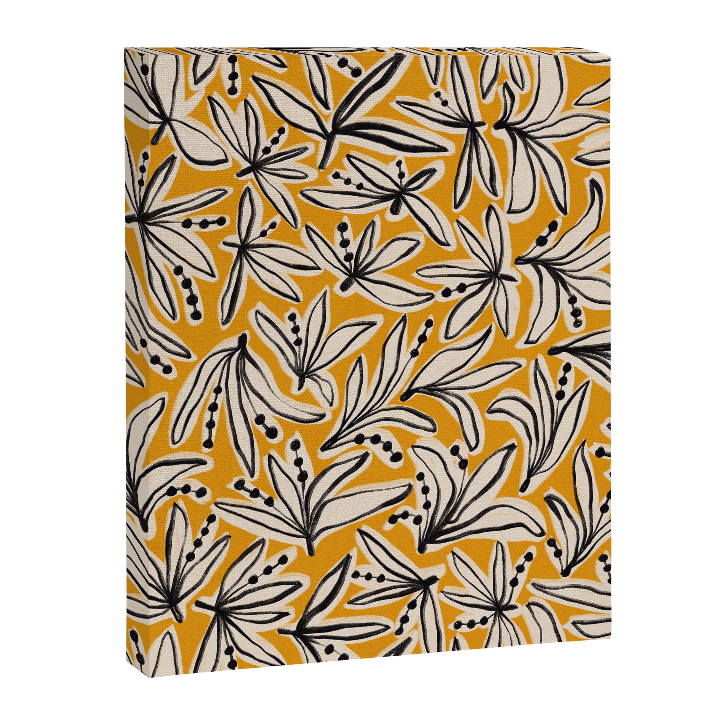 Lily Flower Pattern #2 Canvas Print Gallery Image 8