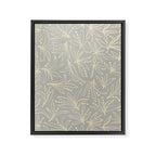 Lily Flower Pattern #3 Framed Canvas Print Gallery Image 6