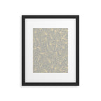Lily Flower Pattern #3 Framed Art Print Gallery Image 5