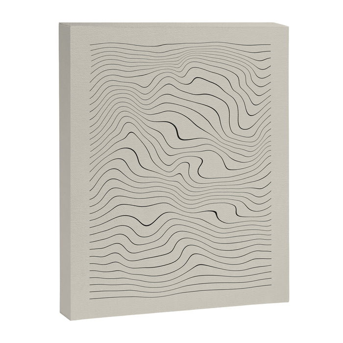 Line Distortion #1 Canvas Print Gallery Image 1