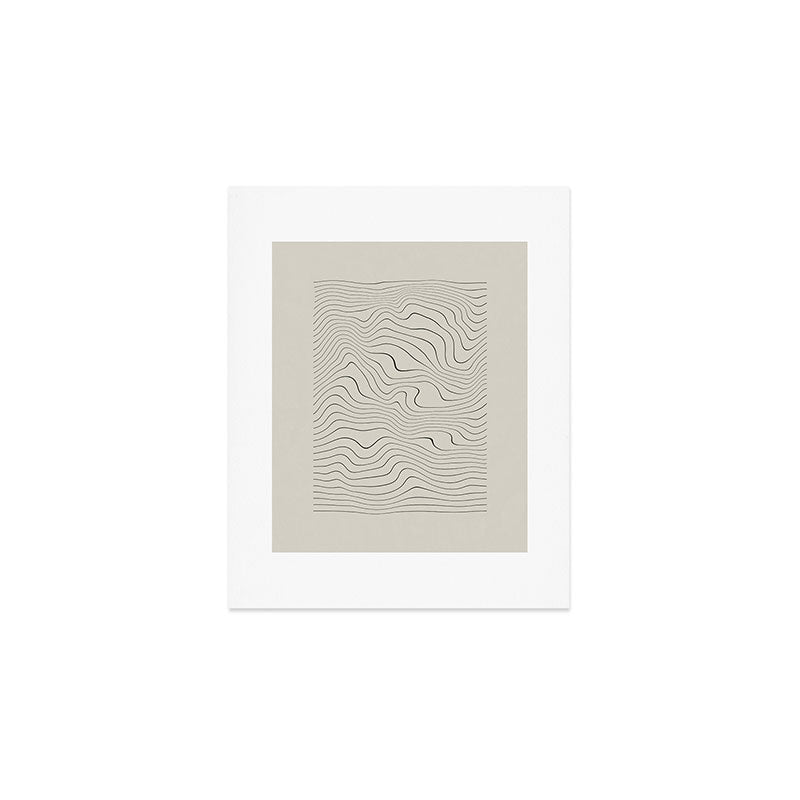 Line Distortion #1 Art Print Gallery Image 1