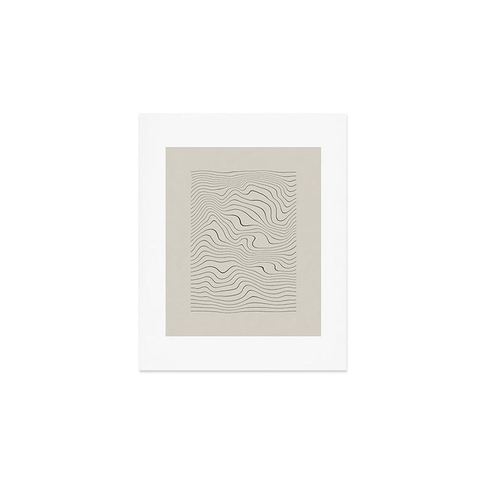 Line Distortion #1 Art Print Gallery Image 1