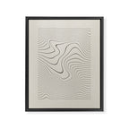 Line Distortion #2 Framed Canvas Print Gallery Image 8
