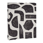 Linocut Abstract #3 Canvas Print Gallery Image 6