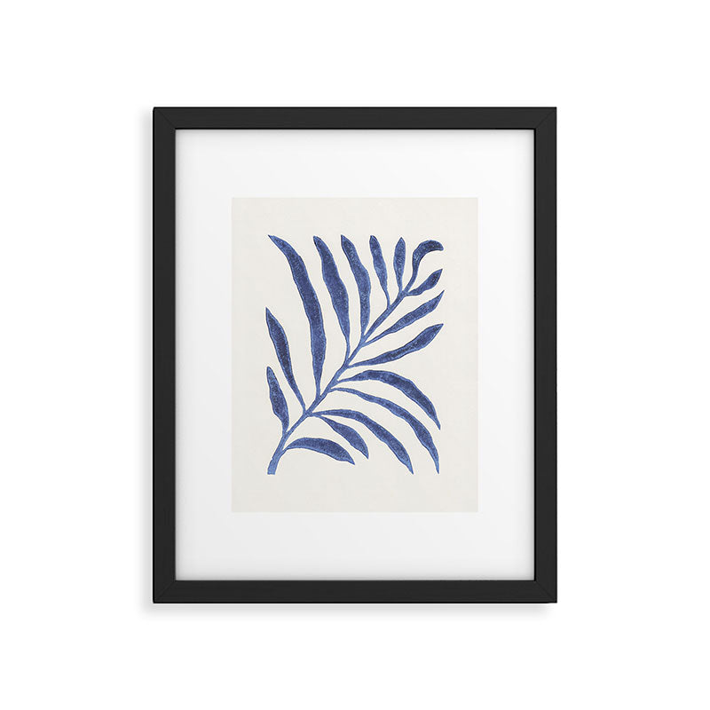 Linocut Branch #1 Framed Art Print Gallery Image 5