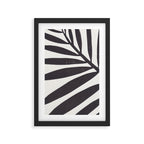 Linocut Branch #2 Framed Art Print Gallery Image 3