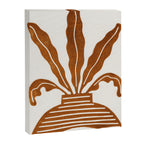 Linocut Houseplant #5 Canvas Print Gallery Image 6
