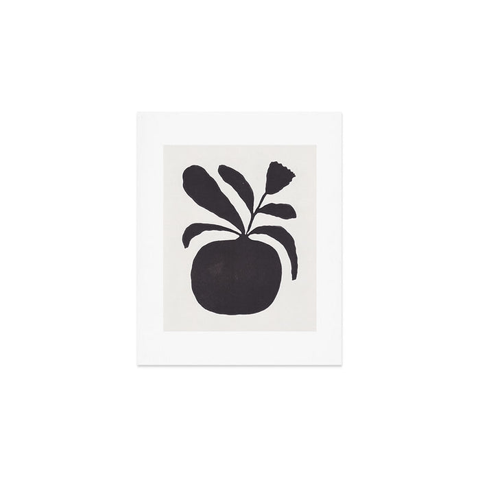 Linocut Silhouette #1 Art Print Gallery Image 1
