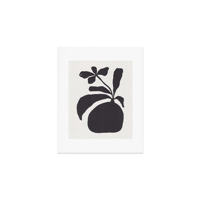 Linocut Silhouette #3 Art Print Gallery Image 1