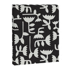 Linocut Tulip Pattern #4 Canvas Print Gallery Image 8