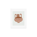 Linocut Vase #2 Art Print Gallery Image 1