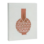 Linocut Vase #4 Canvas Print Gallery Image 6