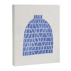 Linocut Vase #5 Canvas Print Gallery Image 6
