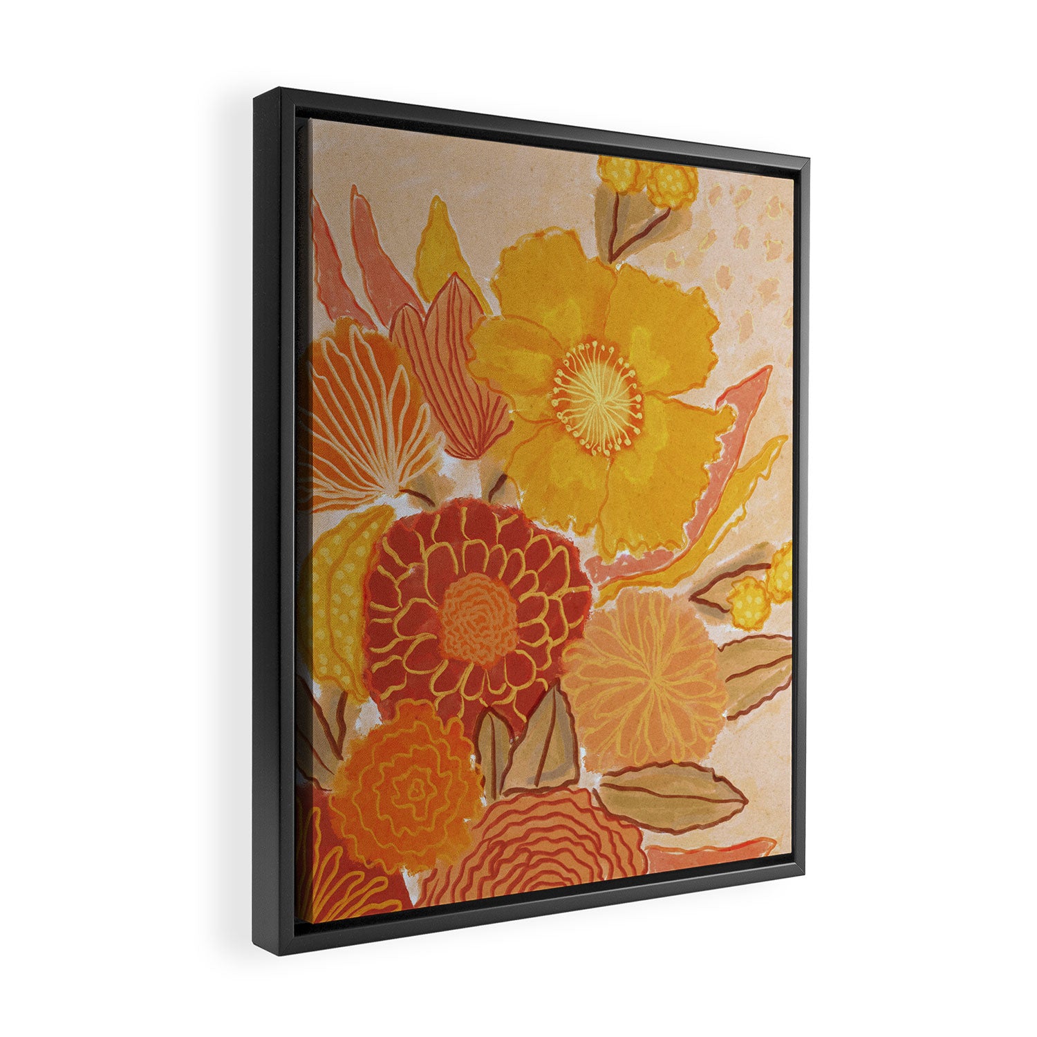 Magic Bouquet Framed Canvas Print Gallery Image 2