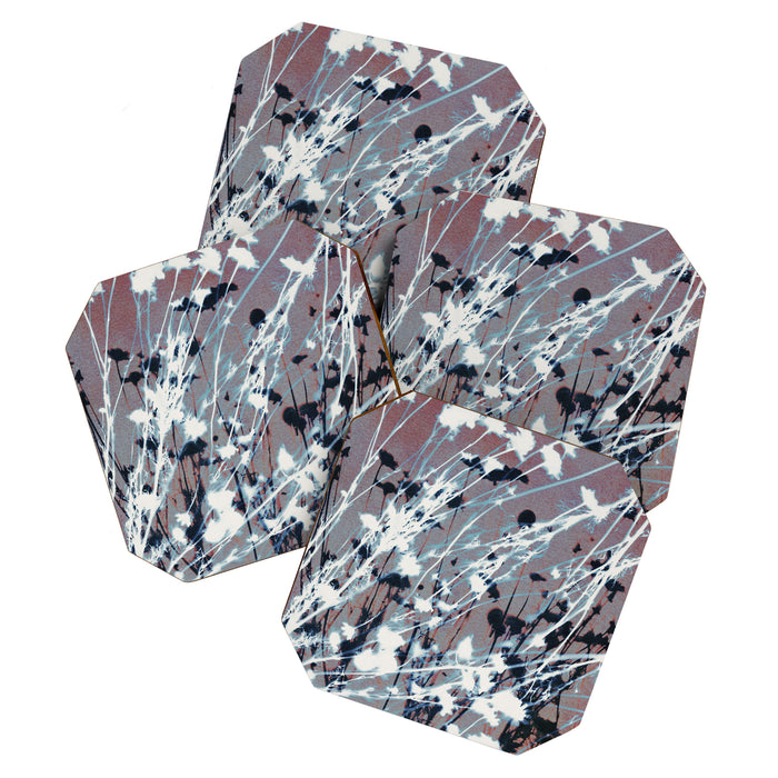 Magic in the Ordinary #12 / Grey & Red Coaster Gallery Image 1