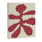 Matisse Inspired Red Shape Canvas Print Gallery Image 8