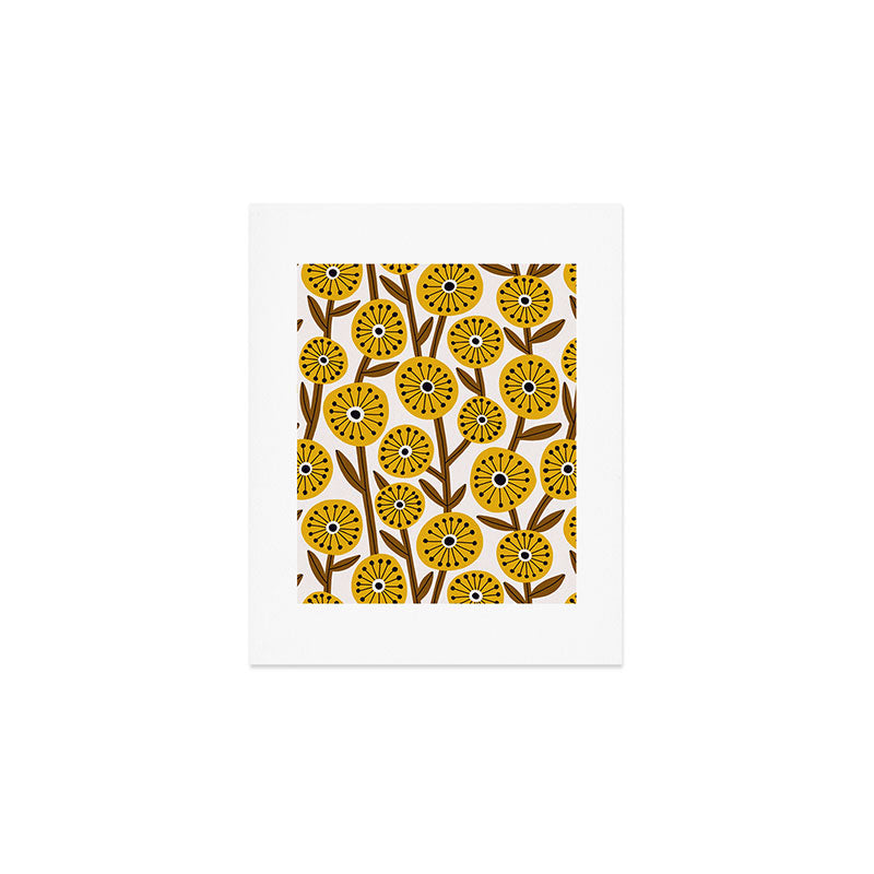 Mid Century Garden #1 Art Print Gallery Image 1