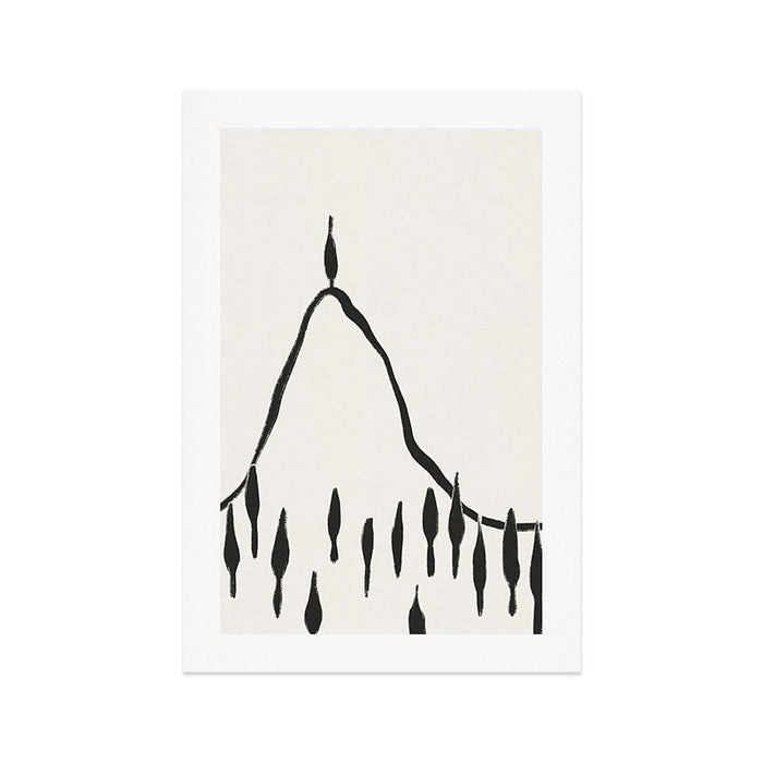 Minimal Line Landscape #2 Art Print Gallery Image 1