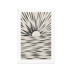 Minimal Sunrise / Sunset Art Print Gallery Image 1