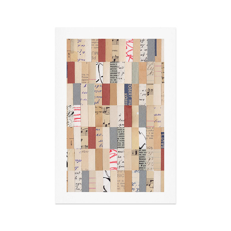 Mix of Papers Art Print Gallery Image 1