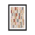 Mix of Papers Framed Art Print Gallery Image 2