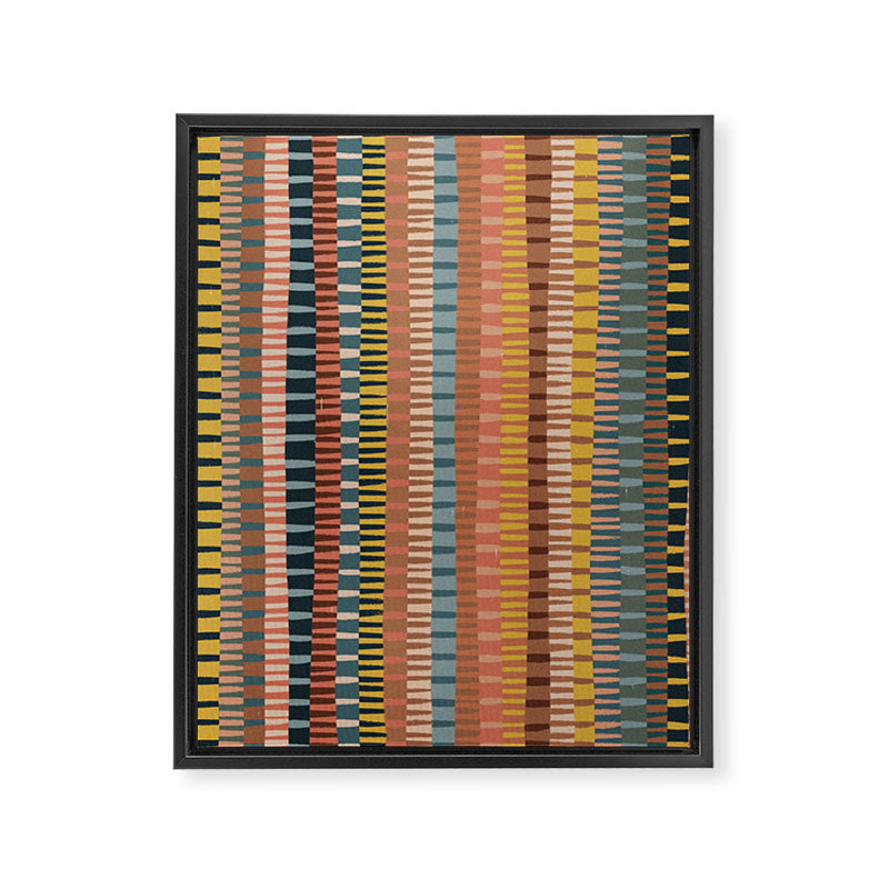 Mix of Stripes #1 Framed Canvas Print Gallery Image 8