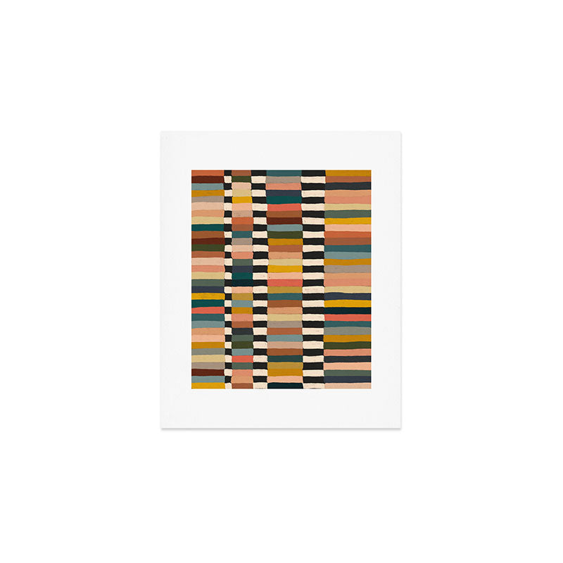 Mix of Stripes #10 Art Print Gallery Image 1
