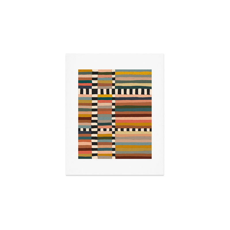 Mix of Stripes #11 Art Print Gallery Image 1