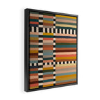 Mix of Stripes #11 Framed Canvas Print Gallery Image 2