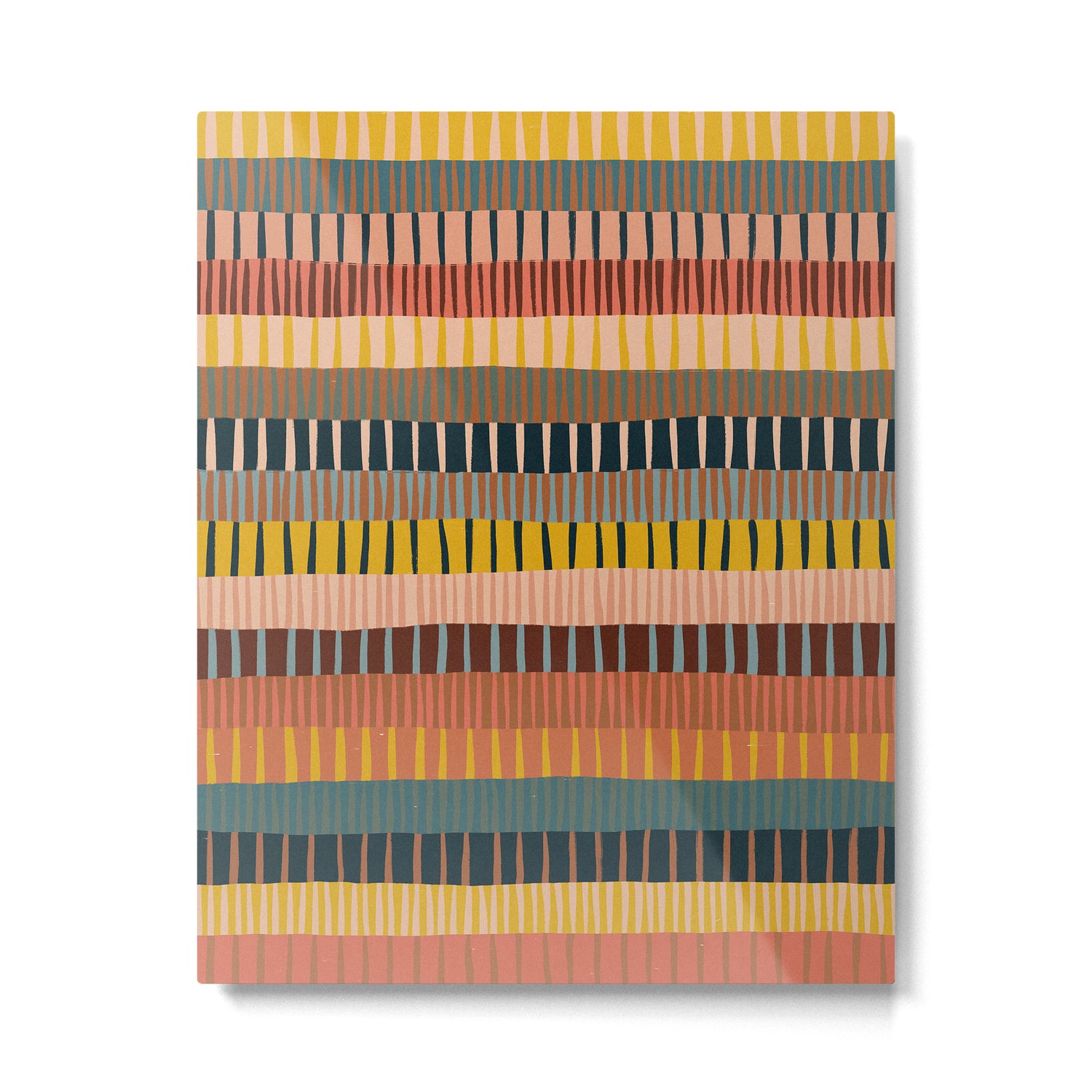 Mix of Stripes #2 Metal Print Gallery Image 6