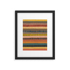 Mix of Stripes #2 Framed Art Print Gallery Image 4