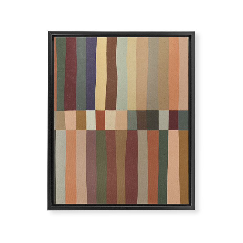 Mix of Stripes #5 Framed Canvas Print Gallery Image 8