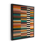 Mix of Stripes #8 Framed Canvas Print Gallery Image 2